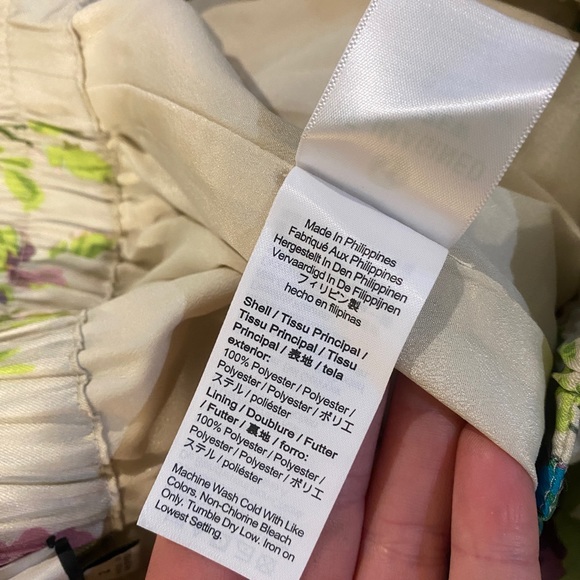 JCrew Collection Ratti Floral Print Cropped Pants size 2 - Picture 5 of 6